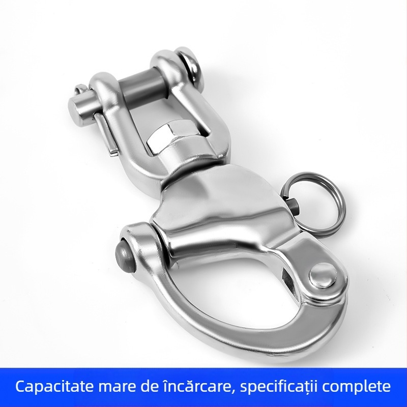 Cheiță cu arc rotativă din oțel inoxidabil 304/316 accesorii hardware marine cataramă curea eliberare rapidă cheiță blocare legătură
