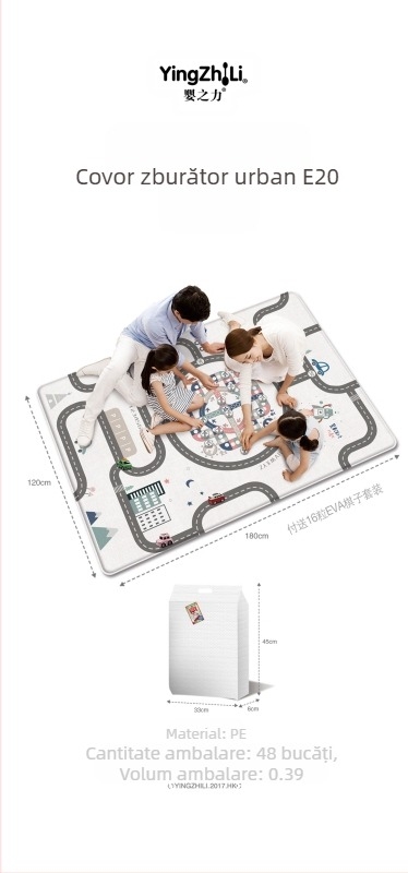 Baby Power Covoraș de cățărat pentru bebeluși, pliabil, pentru copii, saltea de cățărat, saltea de joc pentru living, îngroșat, pentru copii, cățărat