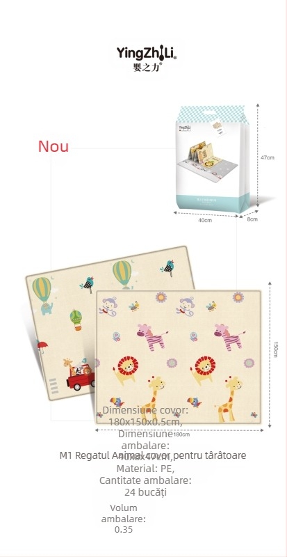 Baby Power Covoraș de cățărat pentru bebeluși, pliabil, pentru copii, saltea de cățărat, saltea de joc pentru living, îngroșat, pentru copii, cățărat