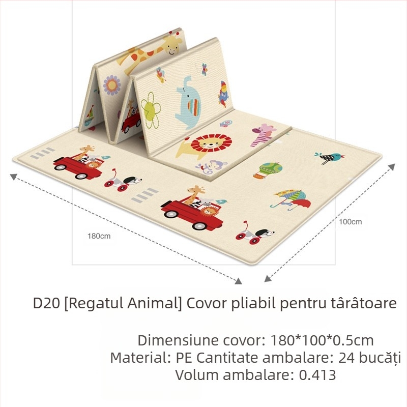 Baby Power Covoraș de cățărat pentru bebeluși, pliabil, pentru copii, saltea de cățărat, saltea de joc pentru living, îngroșat, pentru copii, cățărat