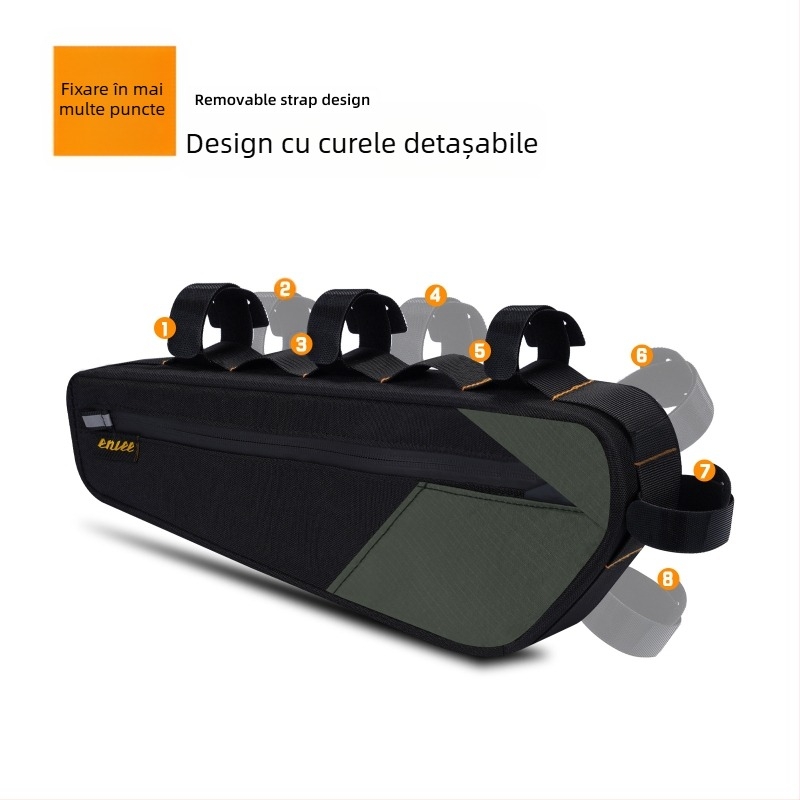 Geantă de bicicletă pentru autostradă, geantă de depozitare pentru biciclete de munte, geantă pentru țeava superioară, geantă de scule, geantă pentru țeava superioară, geantă de ciclism