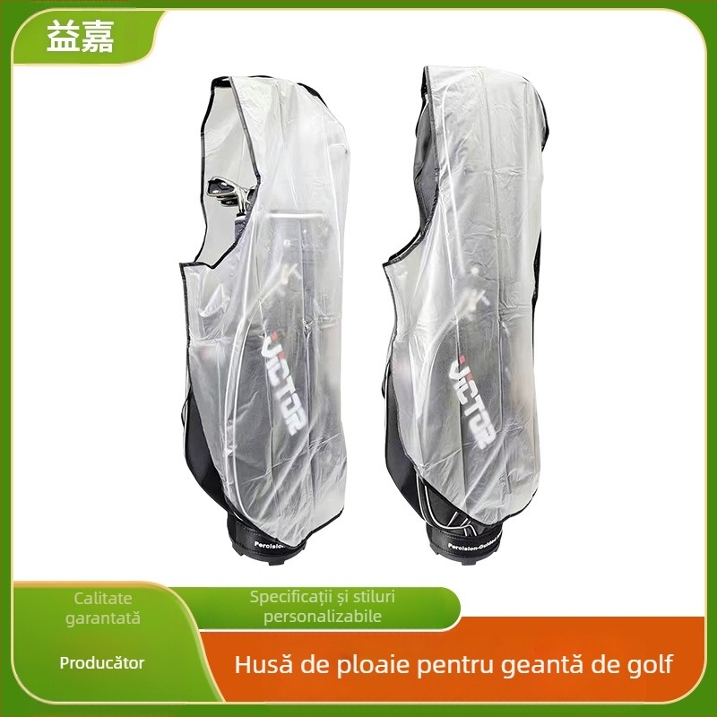 Producători în stoc, husă de ploaie pentru mingi de golf în aer liber, material impermeabil, poate fi imprimat LOG0