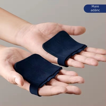 Mănuși de fitness cu bandă elastică specială, din piele de vacă, anti-cocon, pentru bărbați și femei, cu protecție pătrată pentru palme