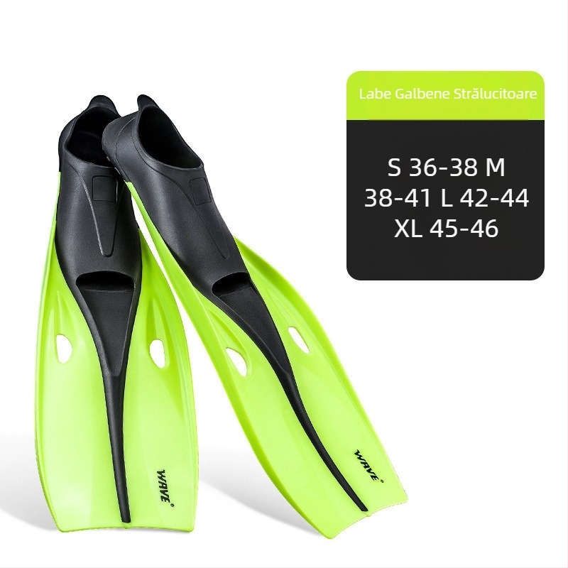 WAVE profesional snorkeling Sambo flippers femei adult broască pantofi bărbați echipament de scufundări libere scufundări adânci antrenament înot provizii