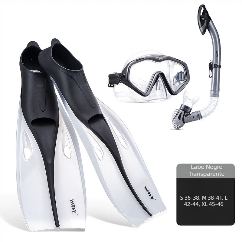 WAVE profesional snorkeling Sambo flippers femei adult broască pantofi bărbați echipament de scufundări libere scufundări adânci antrenament înot provizii