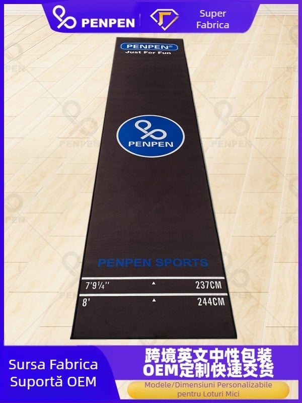 1 buc jet de cerneală Penpen Darts covor nailon profesional competiție drum antiderapant Dart tablă transfrontalieră portabil în aer liber