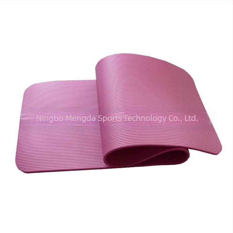 Saltea de yoga NBR10MM, cu micro-pete, clasa a doua, alungită, saltea de yoga, îngroșată, saltea de fitness pentru dans, saltea de exerciții