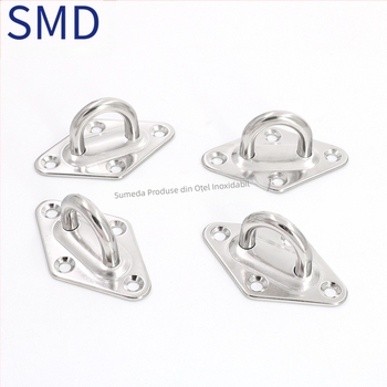 Accesorii pentru vele parasolar, plasă triunghiulară pătrată pentru parasolar, cataramă cu diamant din oțel inoxidabil, cârlig cu arc, cataramă de ușă, kit de cabluri metalice