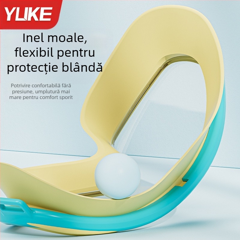 Ochelari de înot pentru copii, ramă mare HD anti-aburire impermeabilă, cască de înot profesională pentru scufundări, ochelari de înot, costum de înot pentru fete