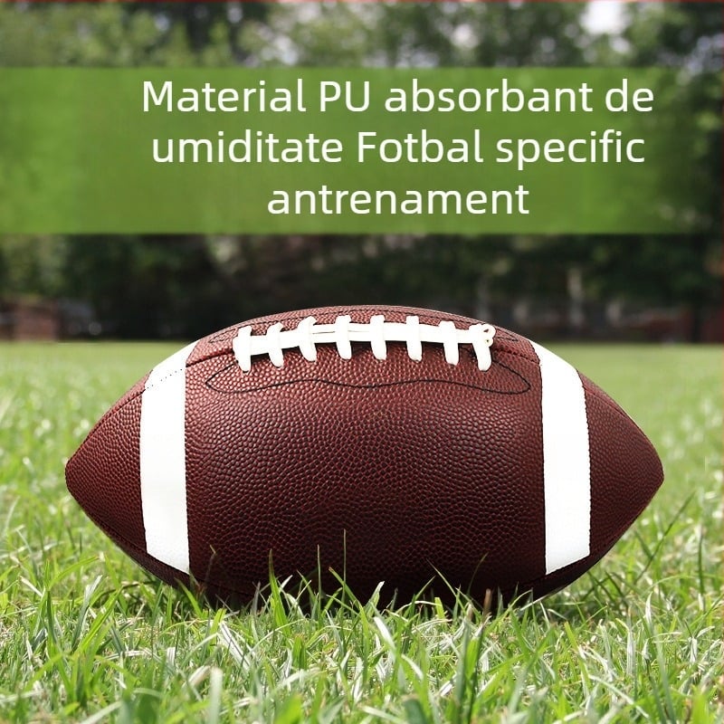 Nr. 9 Minge de fotbal american, mărime standard, mărime pentru adulți, nr. 9, mărime pentru tineri, nr. 6, mărime pentru copii, nr. 3, Trendy Fitness