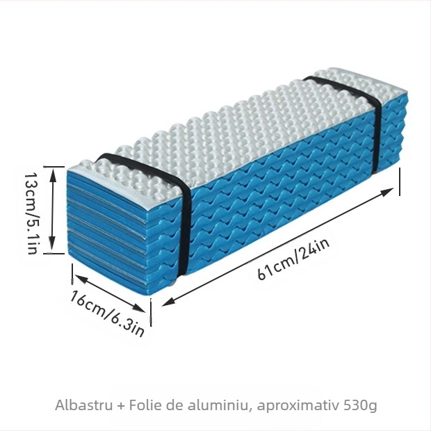 Drumeții în aer liber Camping Stil Îngroșat Rezistent la Umiditate Saltea Xpe Double Egg Trough Picnic Mat Egg Nest Foldable Camping Style Mat 190*57