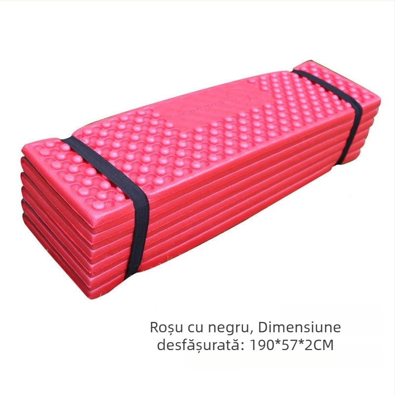 Drumeții în aer liber Camping Stil Îngroșat Rezistent la Umiditate Saltea Xpe Double Egg Trough Picnic Mat Egg Nest Foldable Camping Style Mat 190*57