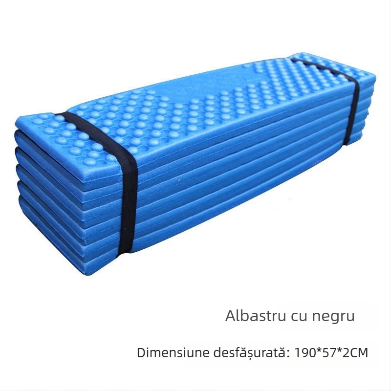 Drumeții în aer liber Camping Stil Îngroșat Rezistent la Umiditate Saltea Xpe Double Egg Trough Picnic Mat Egg Nest Foldable Camping Style Mat 190*57