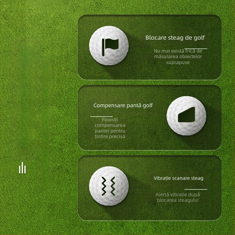 Telemetru laser de golf, riglă electronică portabilă pentru exterior, instrument de măsurare de înaltă precizie, telemetru laser cu infraroșu pentru golf