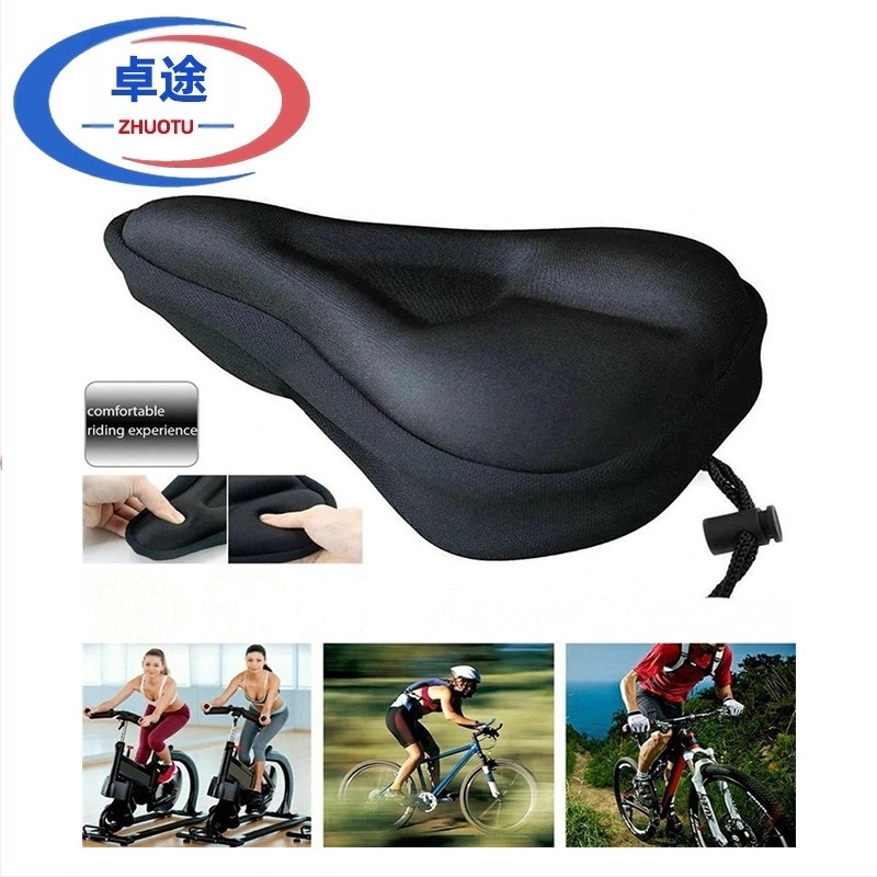 Bicicletă în aer liber echitatie echipament scaun acoperire Mountain Bike straight Groove pernă acoperire 3D îngroșat burete pernă geantă șa pernă