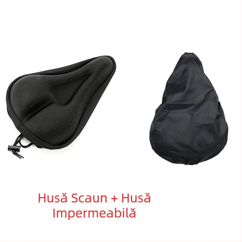 Bicicletă în aer liber echitatie echipament scaun acoperire Mountain Bike straight Groove pernă acoperire 3D îngroșat burete pernă geantă șa pernă