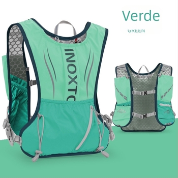 Rucsac de hidratare pentru alergare pe traseu, cu umăr dublu, ușor, pentru ciclism, marca Inoxto