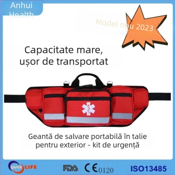 Geantă de salvare a vieții în aer liber, nouă, transfrontalieră, 2023, geantă de prim ajutor pentru călătorii, nouă, goală