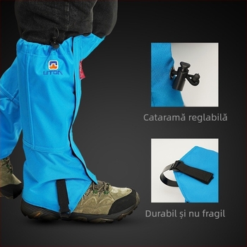 Husă de zăpadă pentru alpinism în aer liber, drumeții, deșert, impermeabilă, pentru încălțăminte, pentru bărbați și femei, pentru echipament de schi și copii