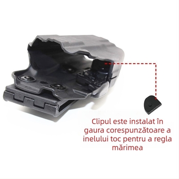 Manșon rapid din oțel plastic P1, manșon rapid pentru talie Glock G17, manșon rapid M921911 P226 Tactical 579