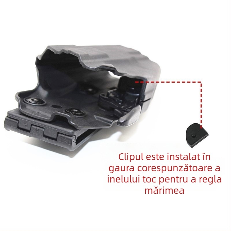 Manșon rapid din oțel plastic P1, manșon rapid pentru talie Glock G17, manșon rapid M921911 P226 Tactical 579