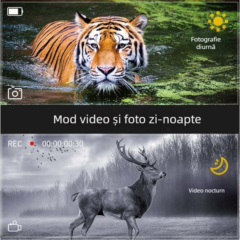 Dispozitiv de vedere nocturnă cu un singur cilindru, de înaltă definiție, recomandat pentru exterior, potrivit pentru observarea vieții sălbatice de către organele de aplicare a legii, prin viziune nocturnă.