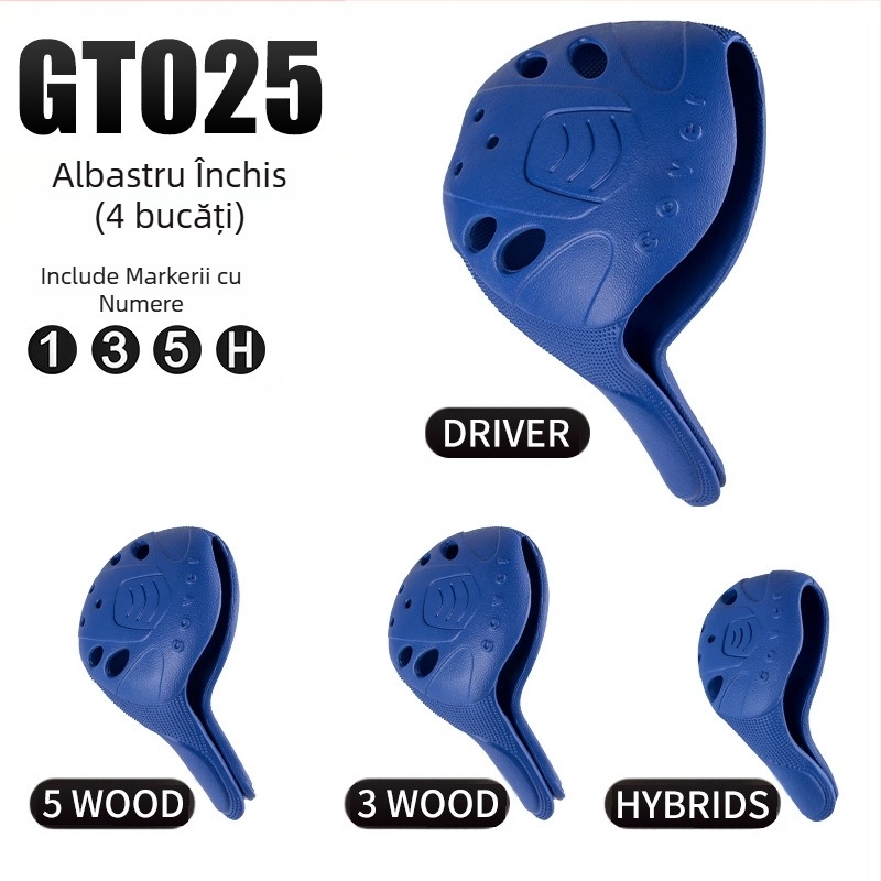 Husă pentru cap de club de golf PGM, furnizată direct din fabrică, simplă și convenabilă, lavabilă