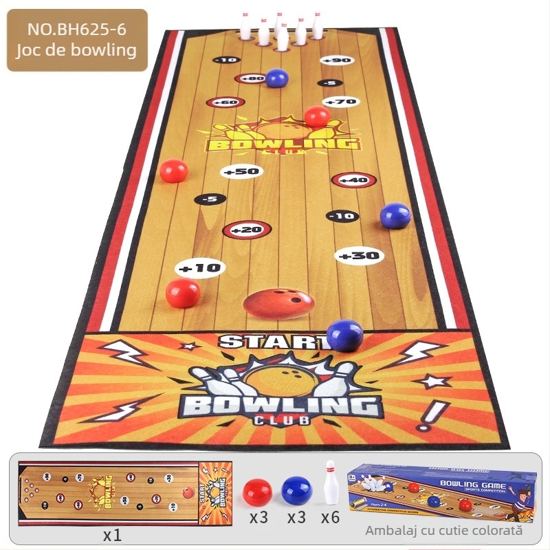 Joc de societate transfrontalier pentru copii, joc de golf, joc pad, dublu joc, mini curling, baschet, joc de puzzle interactiv pentru părinți și copii