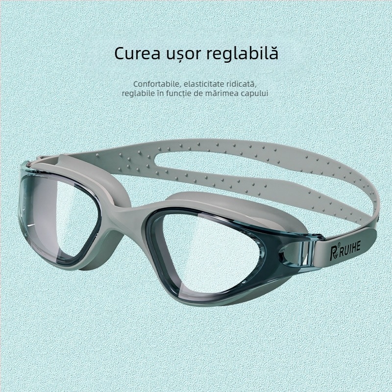 Ochelari de înot HD anti-aburire și impermeabili pentru femei, ochelari de înot pentru miopie, ochelari de înot pentru bărbați, echipament profesional de înot