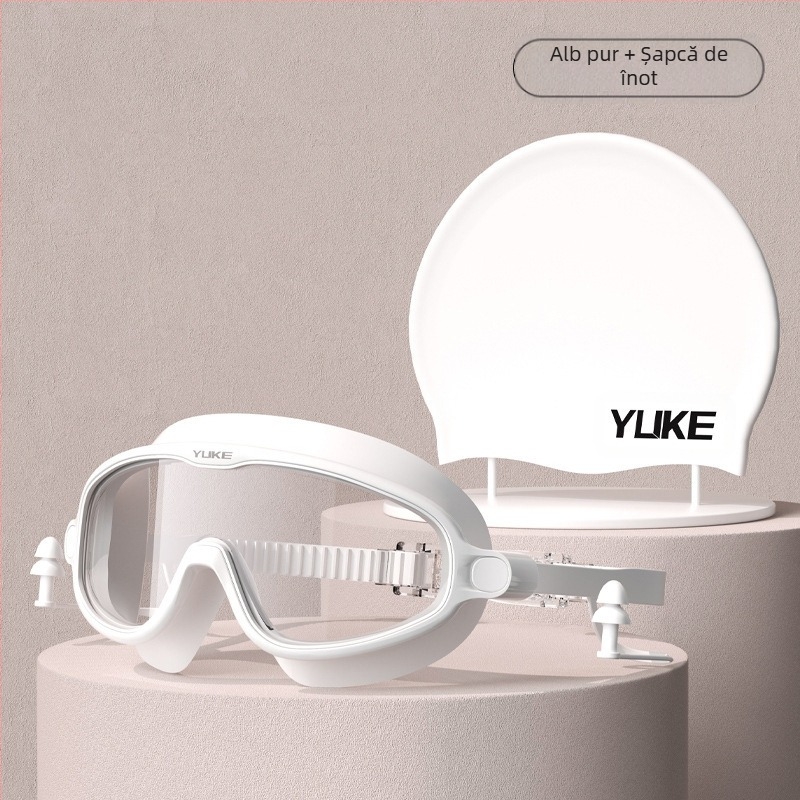 Ochelari de înot HD anti-aburire și impermeabili pentru femei, ochelari de înot pentru miopie, ochelari de înot pentru bărbați, echipament profesional de înot