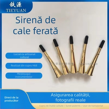 Claxon de semnalizare pentru croazieră, claxon de protecție, claxon de cupru pentru croazieră feroviară, claxon special pentru patrulare feroviară