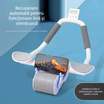 Roată abdominală transfrontalieră pentru sănătate, recul automat, rolă abdominală, fitness abdominal, antrenament pentru mușchii abdominali, pentru bărbați și femei, producători de role de susținere a cotului, en-gros