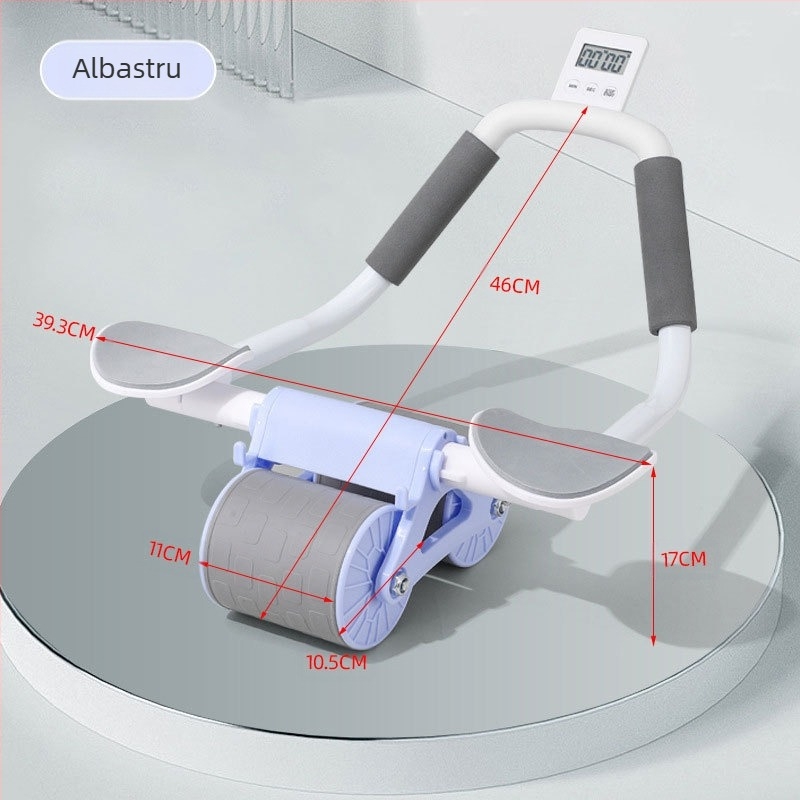 Roată abdominală transfrontalieră pentru sănătate, recul automat, rolă abdominală, fitness abdominal, antrenament pentru mușchii abdominali, pentru bărbați și femei, producători de role de susținere a cotului, en-gros