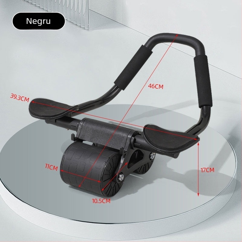 Roată abdominală transfrontalieră pentru sănătate, recul automat, rolă abdominală, fitness abdominal, antrenament pentru mușchii abdominali, pentru bărbați și femei, producători de role de susținere a cotului, en-gros