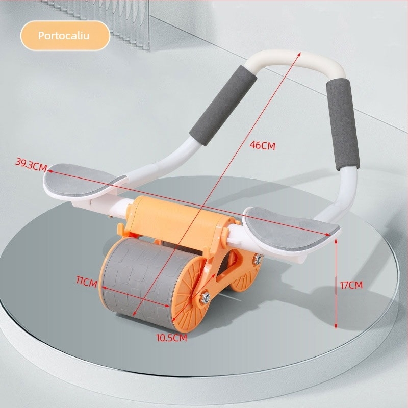 Roată abdominală transfrontalieră pentru sănătate, recul automat, rolă abdominală, fitness abdominal, antrenament pentru mușchii abdominali, pentru bărbați și femei, producători de role de susținere a cotului, en-gros