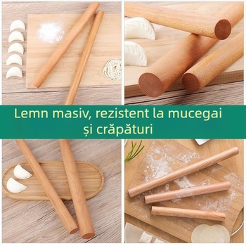 Sucitor de uz casnic din lemn masiv, sucitor antiaderent, sucitor de abanos, găluște, piele, bucătărie, en-gros