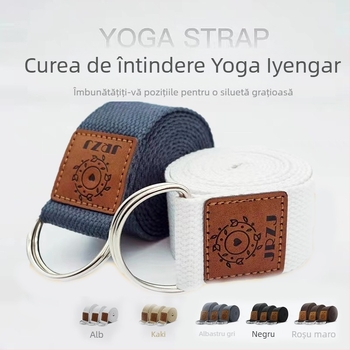 Nouă curea elastică pentru yoga iyange, curea elastică auxiliară pentru yoga, panglică, curea elastică cu acțiune neelastică, prelungită