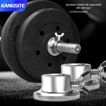 Cataramă pentru haltere Const, gantere, clip standard, inel de siguranță, cataramă fixă, bară olimpică, cataramă rapidă, piuliță simplă