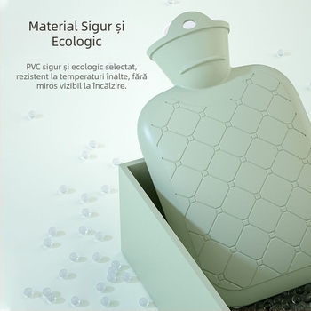 Sac de apă caldă reîncărcabil pentru încălzitor de mâini, rezistent la explozie, detașabil și lavabil, centură caldă pentru bebeluși, centură rece și menstruală pentru burtă