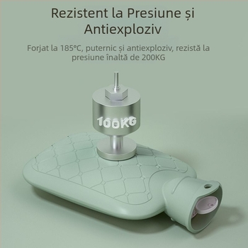 Sac de apă caldă reîncărcabil pentru încălzitor de mâini, rezistent la explozie, detașabil și lavabil, centură caldă pentru bebeluși, centură rece și menstruală pentru burtă
