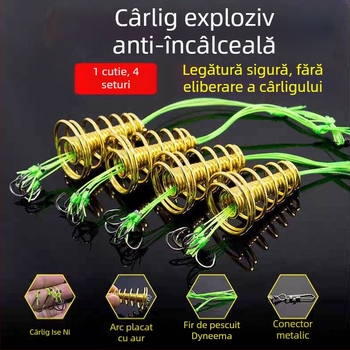 Cârlig de explozie de fund anti-agățare, cârlig de pescuit Ishini anti-zgâriere, undiță de aruncare, undiță de pescuit în mare, grup de pescuit, artefact de pescuit, cârlig cu bombă cu arc mare