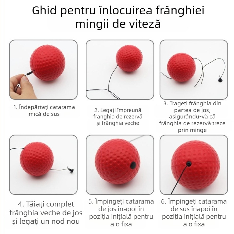 Minge de reacție de box montată pe cap, minge de ventilație de decompresie, minge magică de box, minge de viteză pentru familie, minge de antrenament, minge de lovire, aparat de fitness