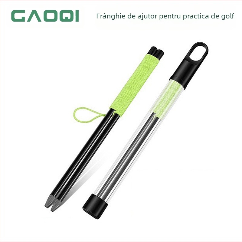 Vânzări directe din fabrică, linie auxiliară de golf pentru practicarea punții, linie de tragere de golf, calibrare, direcție, frânghie, aliniere, instrument de antrenament
