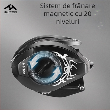 Roată de pescuit Hao Dun Black Thunder Strong Water Drop, Light Thunder Heavy Thunder, universală, 7KG, forță de frânare, single Rocker 51 Luya