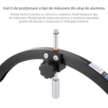 Set roți de bicicletă TOOPERE, instrument de reglare a arcului roții, cu ecartament de poziționare centrală a jantei cu inimă pozitivă