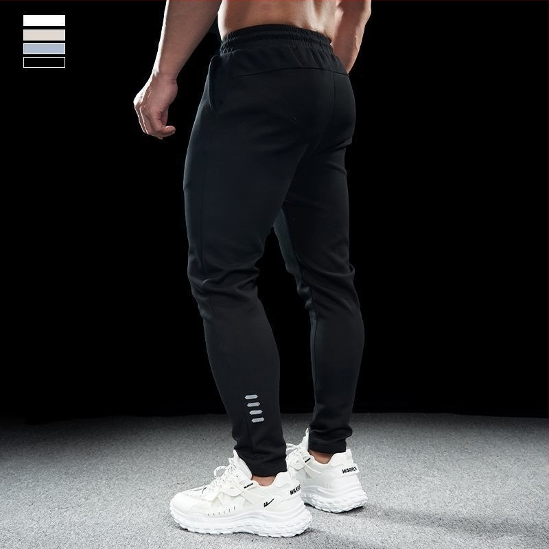Pantaloni sport pentru bărbați, toamna și iarna, sport, agrement, stretch, alergare, uscare rapidă, respirabil, în aer liber, fitness, antrenament, slim fit, pantaloni de picior