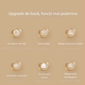 Rolă de spumă pentru yoga, fitness, slăbire, exerciții pentru picioare, masaj, întindere, spumă, Wolf-Tooth Stick, dispozitiv de slăbire pentru picioare din fabrică