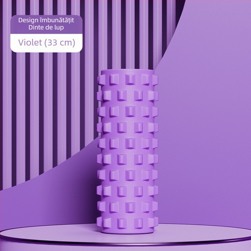 Rolă de spumă pentru yoga, fitness, slăbire, exerciții pentru picioare, masaj, întindere, spumă, Wolf-Tooth Stick, dispozitiv de slăbire pentru picioare din fabrică