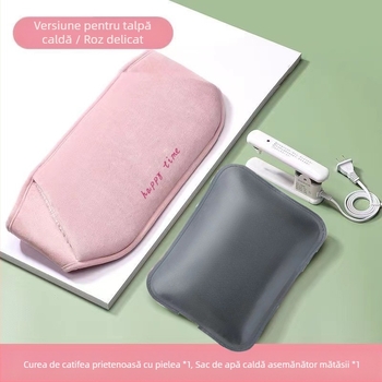 Încălzitor de mâini reîncărcabil, rezistent la explozii, portabil, încălzitor de mâini, centură cu apă caldă, talie caldă, încălzitor de apă caldă pentru bebeluși, burtă caldă