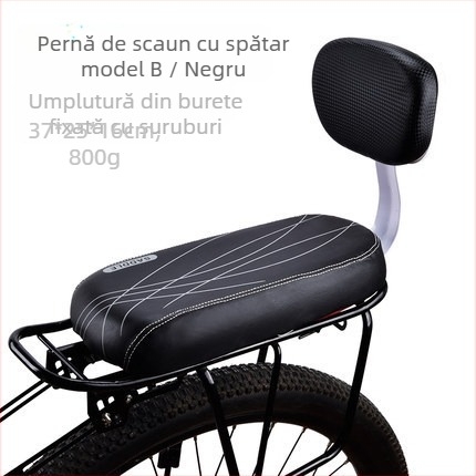 Pernă de burete pentru scaunul din spate al bicicletei de munte, accesorii pentru mașini electrice, pentru echitație, pentru biciclete de munte